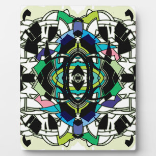 Geruit ontwerp fotoplaat