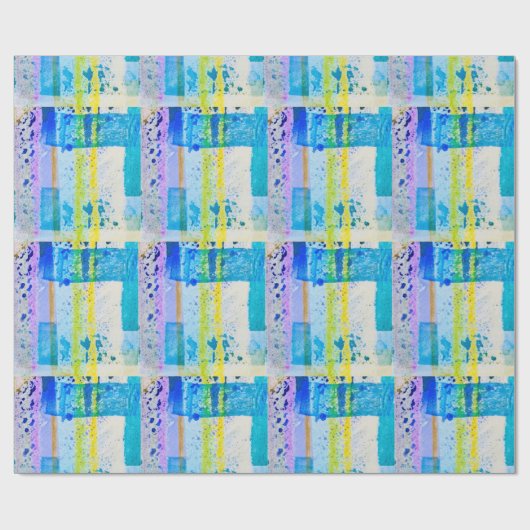 geruit papier voor het verpakken van Waterverven (Vlak)