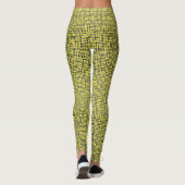 Geruit Patroon.01 Leggings (Achterkant)