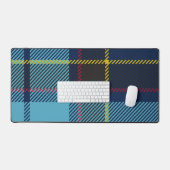 Geruit patroon bureaumat (Keyboard & Muis)
