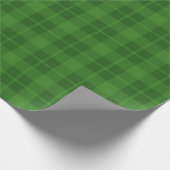 Geruit patroon cadeaupapier (Hoek)