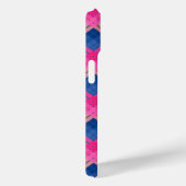 Geruit patroon met zigzagkleuring Case-Mate iPhone case (Achterkant / Rechts)