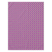 Geruit patroon met zigzagkleuring tafelkleed (Voorkant)
