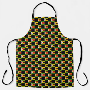 Geruit patroon van Zimbabwaanse vlag Schort