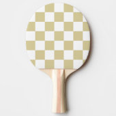 Geruit Ping Pong Bat Tafeltennisbatje (Voorkant)
