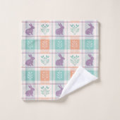 Geruit Plaid Easter Bad Handdoek (Wasdoekje)