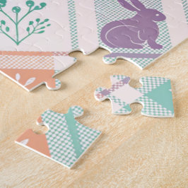 Geruit Plaid Easter Legpuzzel