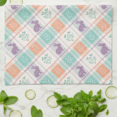 Geruit Plaid Easter Theedoek (Gevouwen)