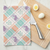 Geruit Plaid Easter Theedoek (Quarter Fold)