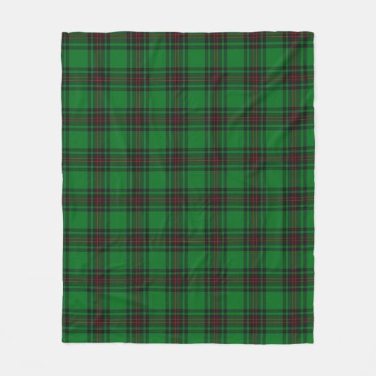 Geruit Plaid Fleece Deken (Voorkant)