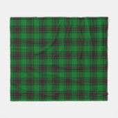 Geruit Plaid Fleece Deken (Voorkant (Horizontaal))
