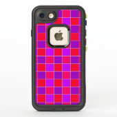 geruit roze en violet (Achterkant)