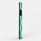 Geruit scheepsankerpatroon - Oceaangroen    Case-Mate iPhone Case (Achterkant/rechts)