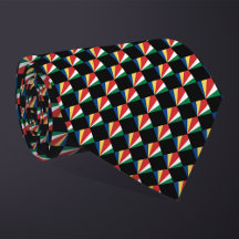 Geruit Seychellen vlagpatroon