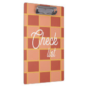 geruit vierkant patroon klembord (Rechts)