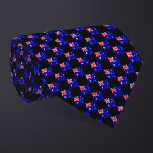 Geruit vlagpatroon van Australië