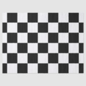 Geruit zwart en wit papier (Voorkant)