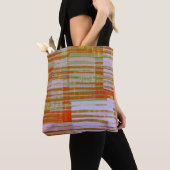 Geruitachtig Tote Bag (Dichtbij)