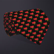 Geruite Angola vlag patroon