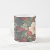 Geruite Bliss Glass Mok (Voorkant links)