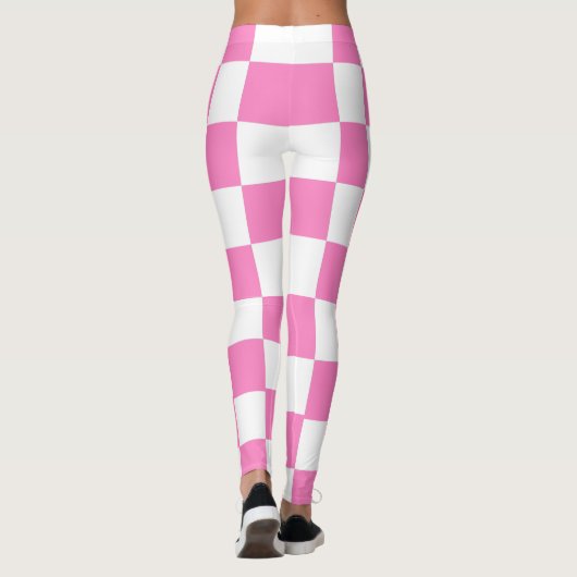 geruite broek outfit leggings (Achterkant)