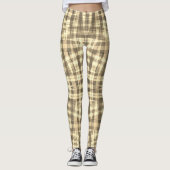 geruite chique leggingen leggings (Voorkant)