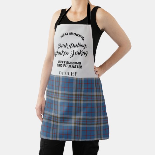 Geruite Clan Thompson Tartan Geruite Keuken Schort (Insitu)