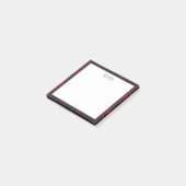Geruite Elegante Post-It Notities Post-it® Notes (Schuin)