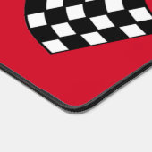 Geruite Flag Design Desk Mat (Hoek)