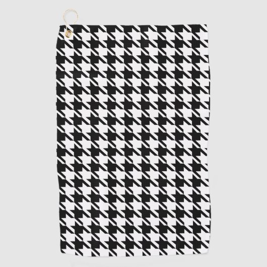 Geruite Golfhanddoek (Voorkant)