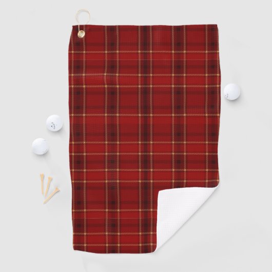 Geruite Golfhanddoek (Insitu)