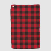 Geruite Golfhanddoek (Voorkant)