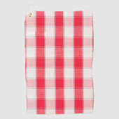 Geruite Golfhanddoek (Voorkant)