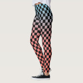 Geruite Gradiënt Leggings (Links)