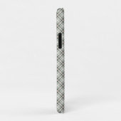 Geruite groenen en beige hart Case-Mate iPhone case (Achterkant/rechts)