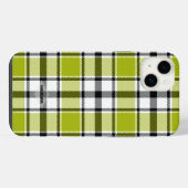Geruite Iphone Hoes HAMbWG Hoesje (Achterkant horizontaal)