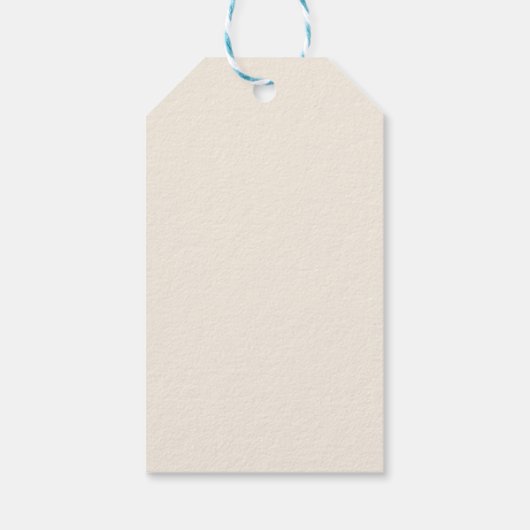 Geruite Kabouterpasen Cadeaulabel (Achterkant)
