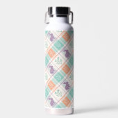 Geruite Kabouterpasen Waterfles (Voorkant)