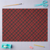 Geruite Kerst Rode Buffalo Plaid Tissuepapier (Craft)