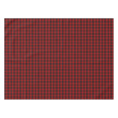 Geruite Kerst Rode Buffel Plaid Tafelkleed (Voorkant (Horizontaal))