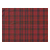 Geruite Kerst Rode Buffel Plaid Tafelkleed (Voorkant (Horizontaal))