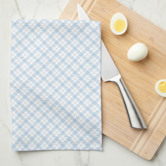 Geruite keukenhanddoek (Quarter Fold)