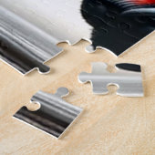 geruite leeuw legpuzzel (Zijkant)