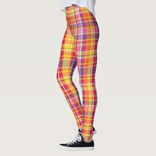 geruite legging (Links)