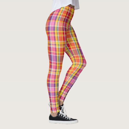 geruite legging (Rechts)