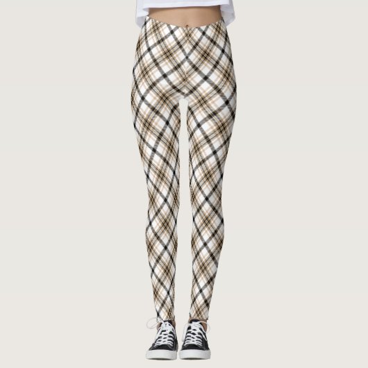 Geruite Leggings (Voorkant)