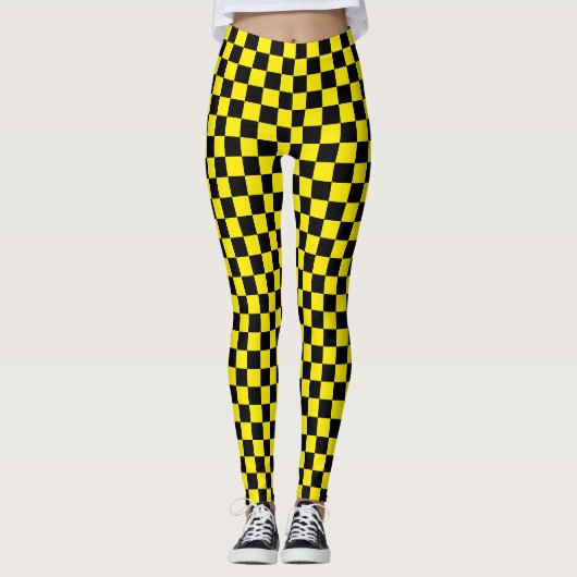 Geruite Leggings (Voorkant)