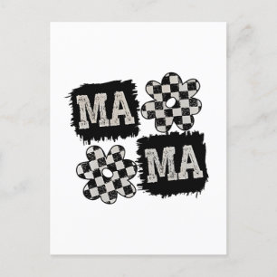 Geruite Mama Moederdag Mama To Be Briefkaart
