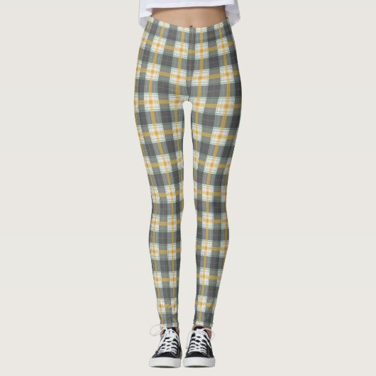 geruite mana kernow leggings (Voorkant)