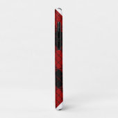 Geruite Monogram Kerst Rood Buffalo Plaid Case-Mate iPhone Case (Achterkant/links)